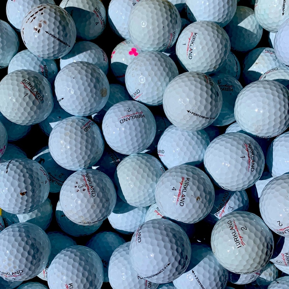 HALF PRICE GOLF BALLS 6$ PER 12 pcs.